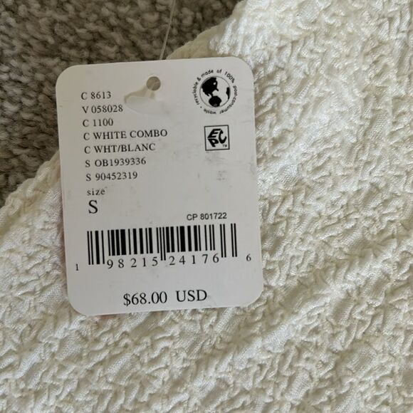 FP Movement Recovery Layer Top, White Combo, Size Small, NWT - Picture 11 of 13